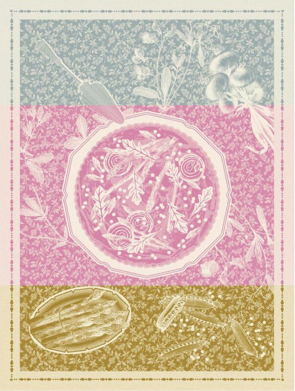 Tarte Printanière Tea Towel