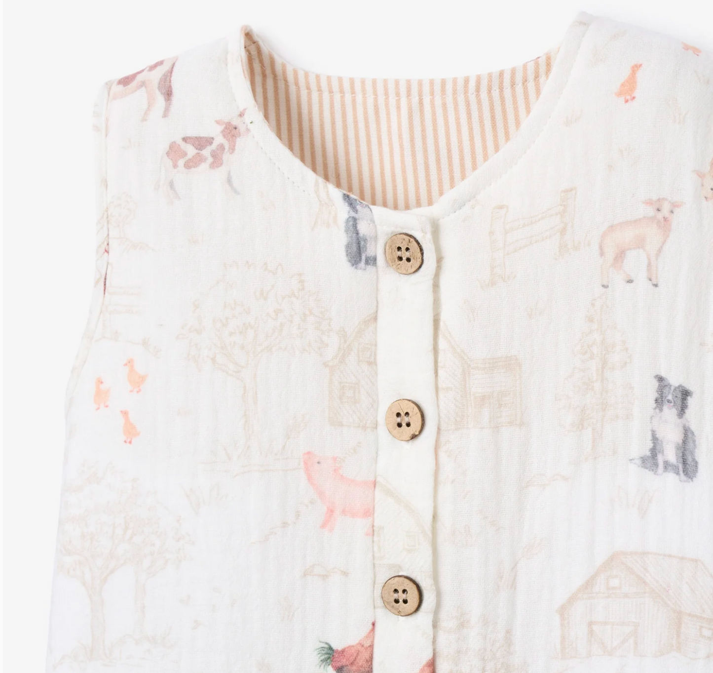 Farmstead Organic Cotton Shortall