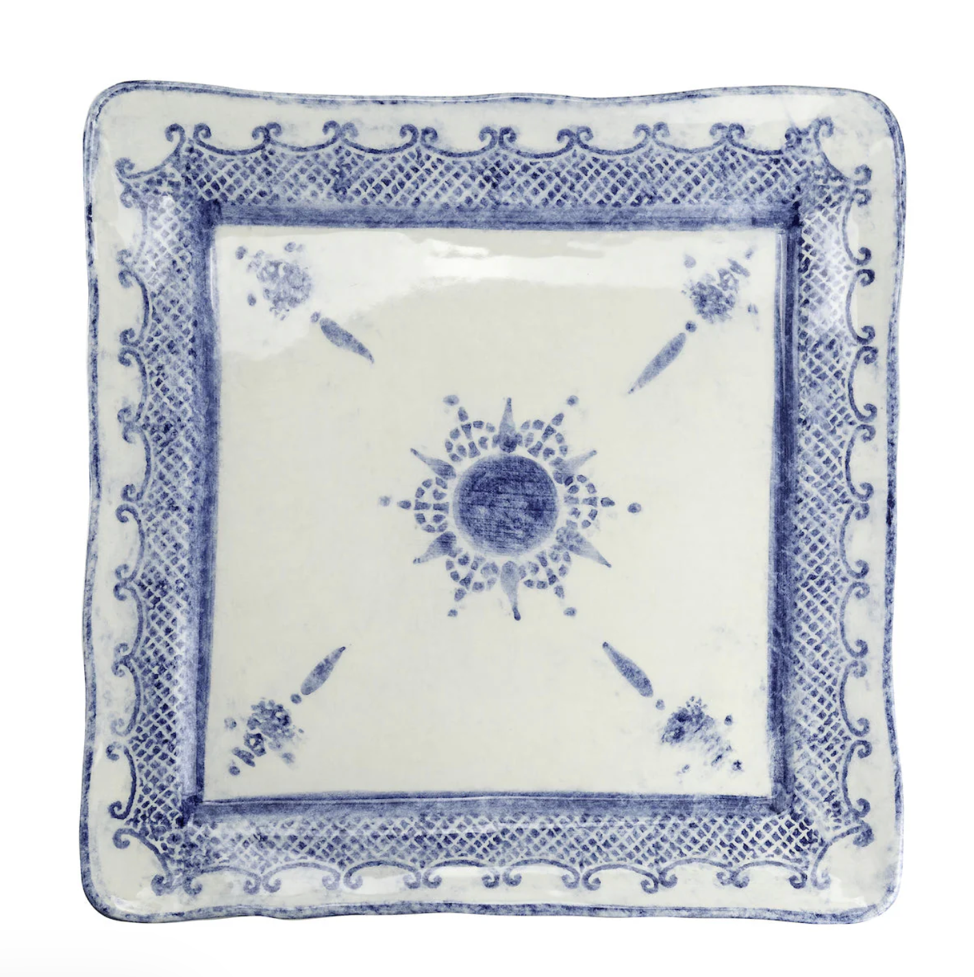 Burano Large Square Platter