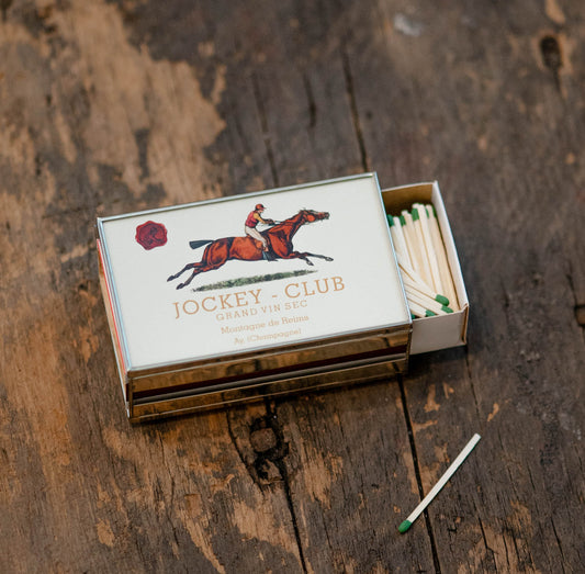 Jockey Club Matchbox