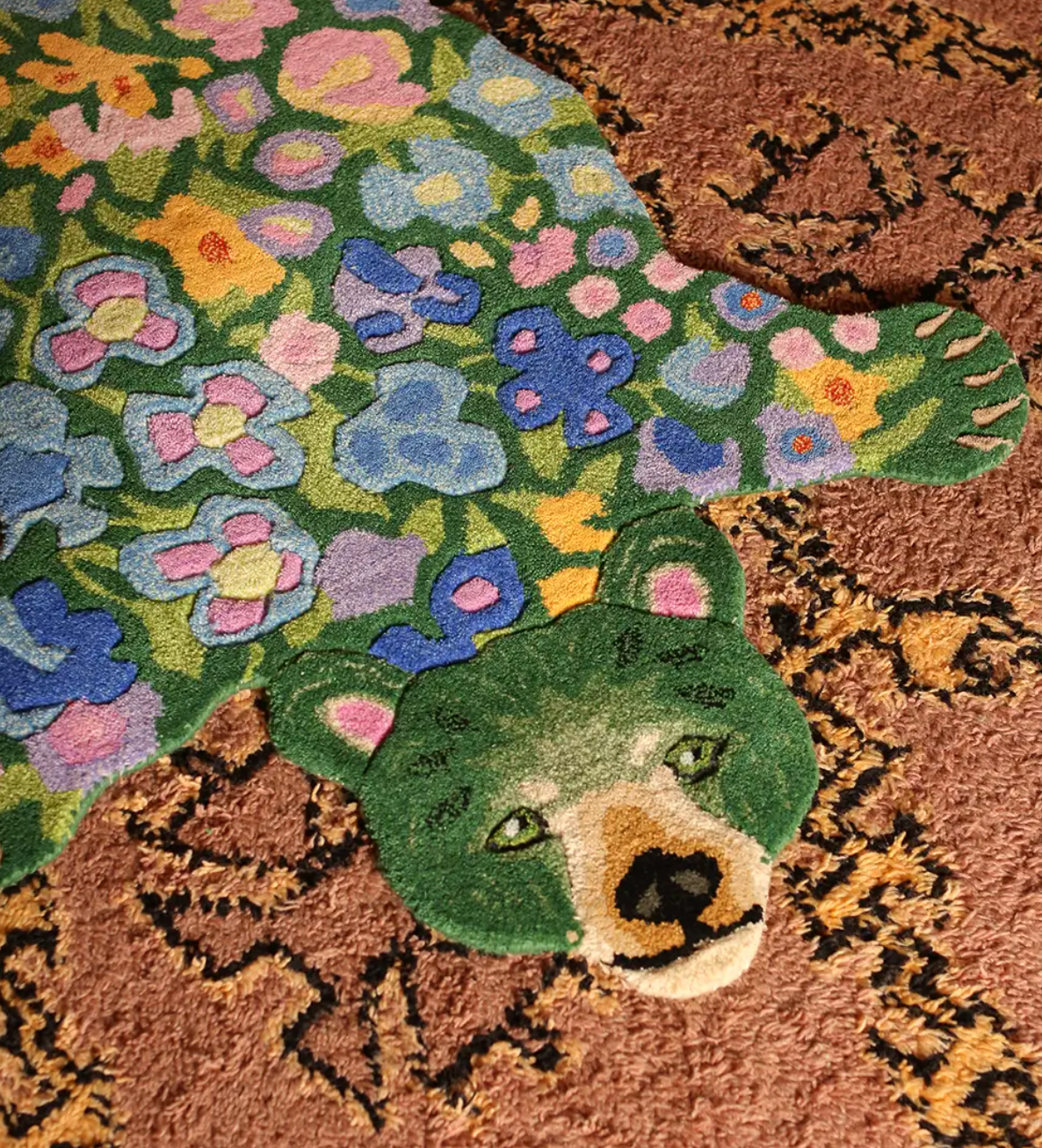 Josie Jardin Bear Rug, Small